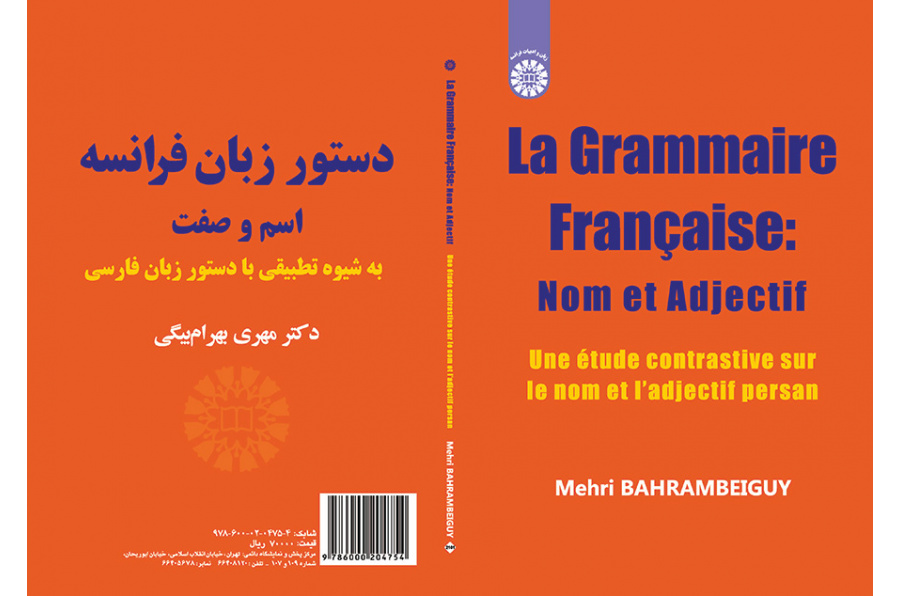 قواعد اللغة الفرنسية، الاسم والنعت (بالاعتماد على أسلوب مقارن مع القواعد الفارسية)