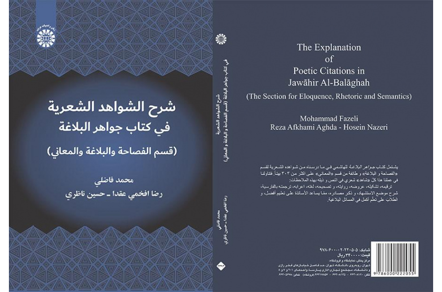 شرح الشواهد الشعرية في كتاب جواهر البلاغة (قسم الفصاحة والبلاغة والمعاني)