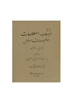 Dictionnaire des termes techniques islamiques (Persan-Français)