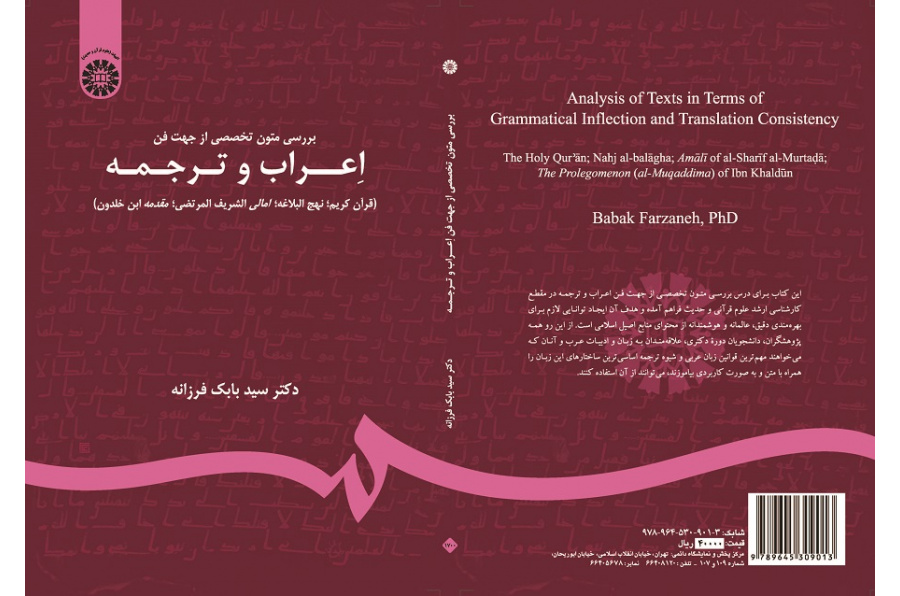 Analysis of Texts in Terms of Grammatical Inflection and Translation Consistency