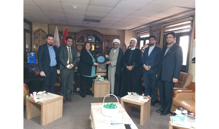 The Head of SAMT's Visit to Iraq, a Brief Report